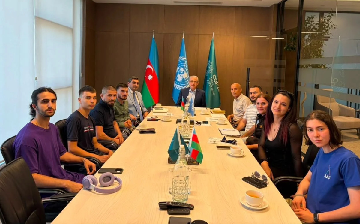 Azərbaycan Alpinizm Federasiyasının İdarə Heyəti beynəlxalq turnirin finalçıları ilə görüşüb 
