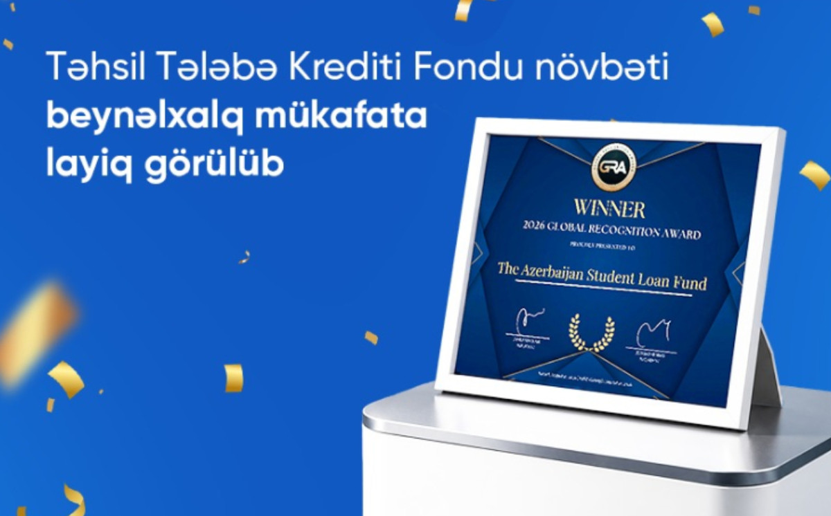 Təhsil Tələbə Krediti Fondu növbəti beynəlxalq mükafata layiq görülüb 