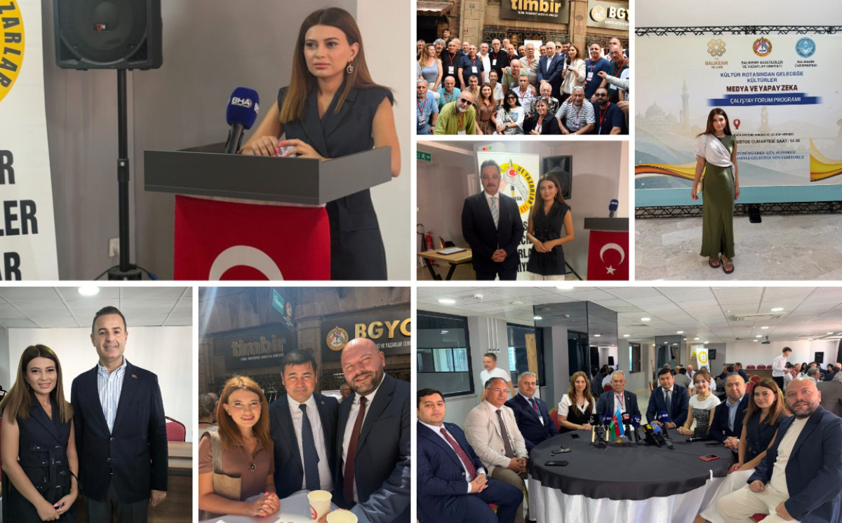 Aida Ramiz Balıkesirdə Beynəlxalq Media və Süni İntellekt Zirvəsində iştirak edib 