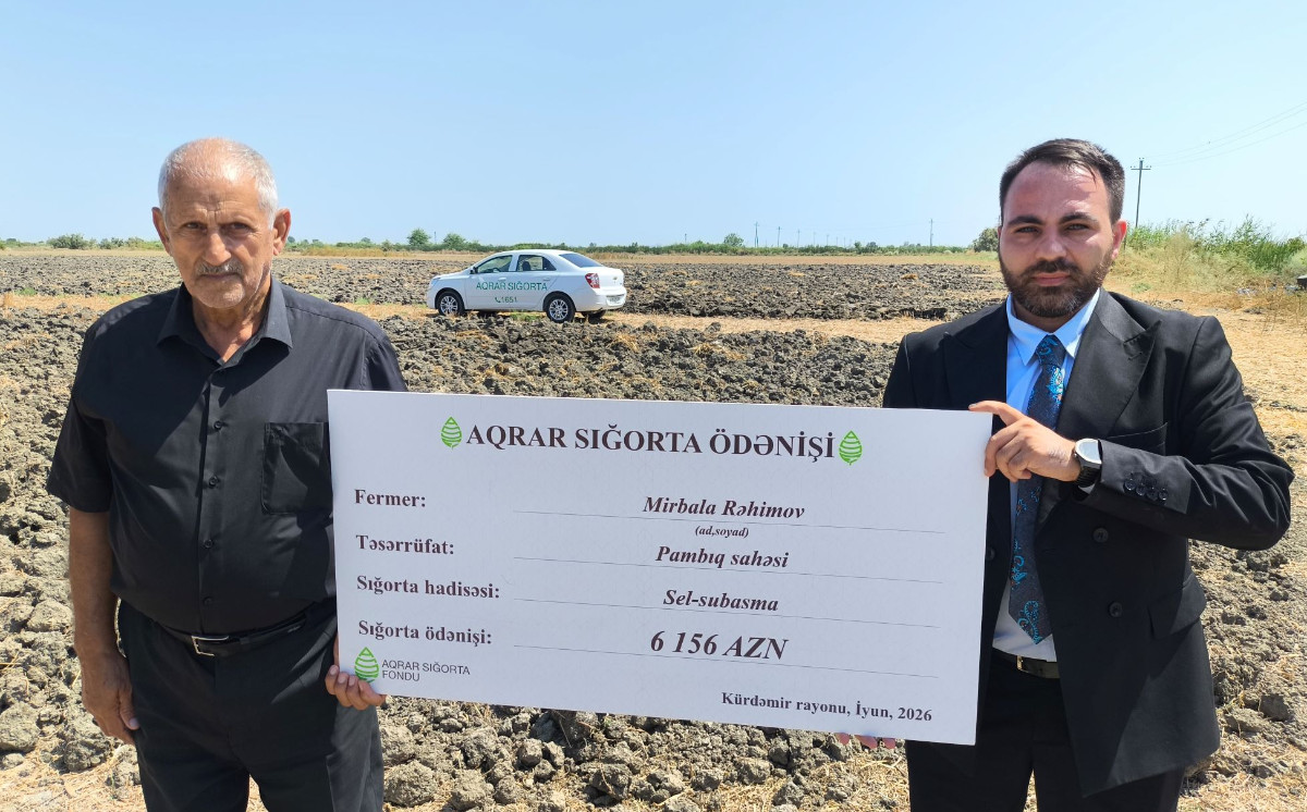 Fermer 145 manat sığorta haqqı ödədi - 42 dəfədən çox ödəniş aldı 