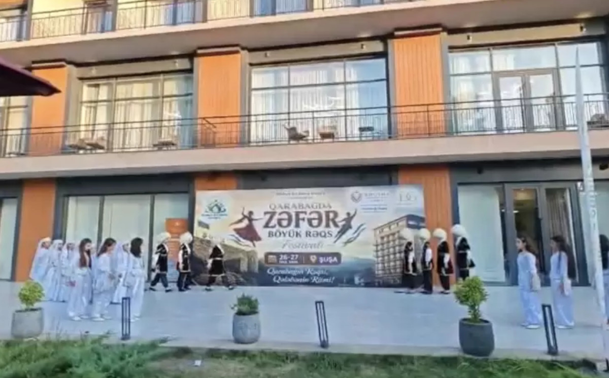 "Qarabağ" rəqsi Şuşada maraqla qarşılanıb - VİDEO