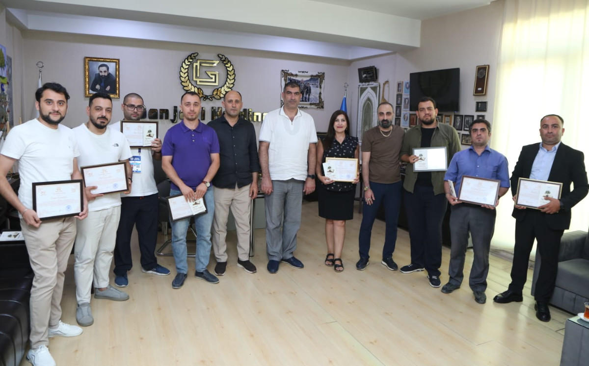 "Ganjavi Holding" jurnalistləri peşə bayramı münasibətilə təbrik edib 
