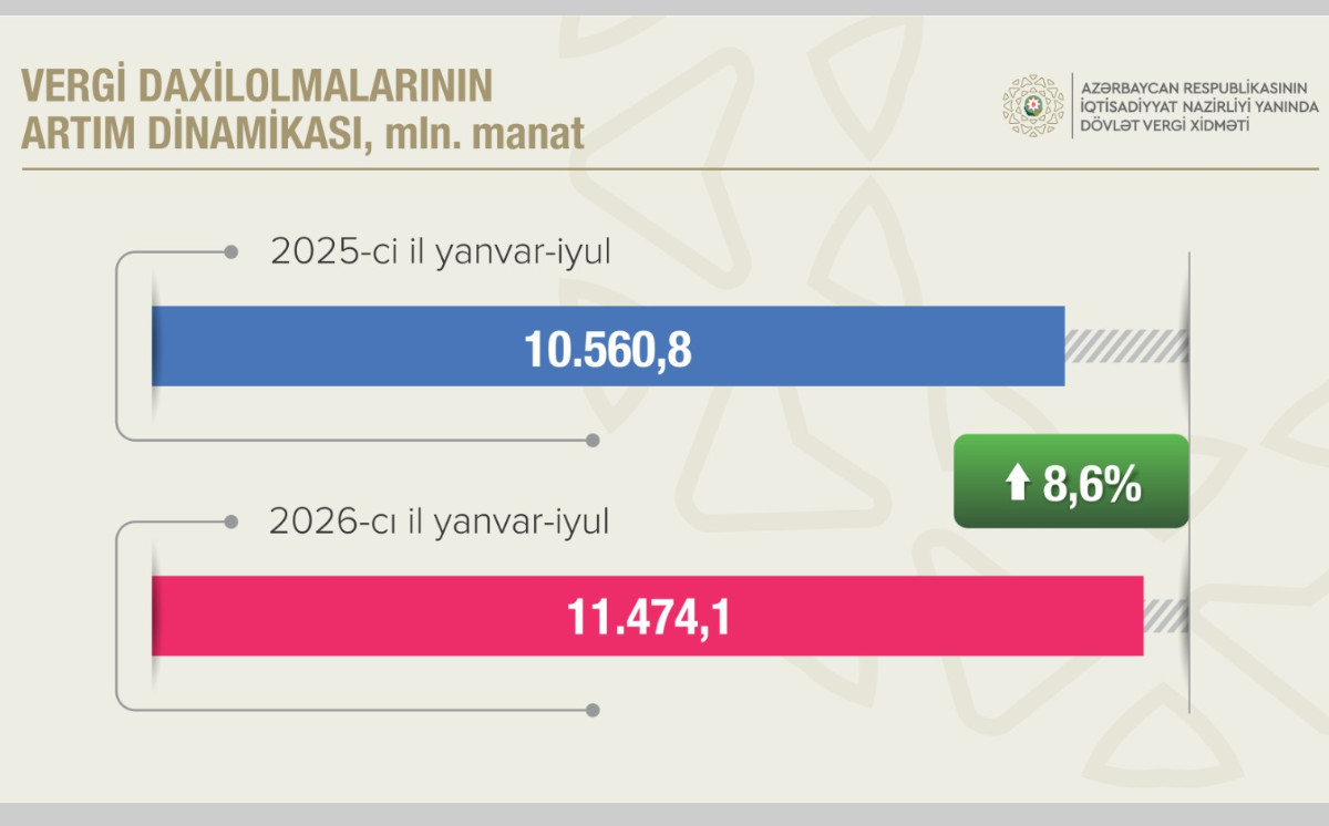 Qeyri-neft-qaz sektorundan vergi daxilolmaları artıb - VİDEO