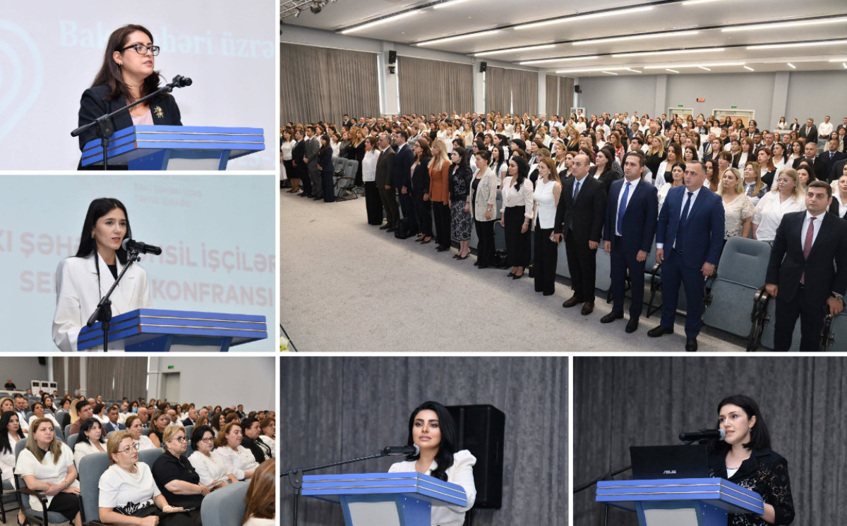 Paytaxt təhsil işçilərinin sentyabr konfransına start verilib 