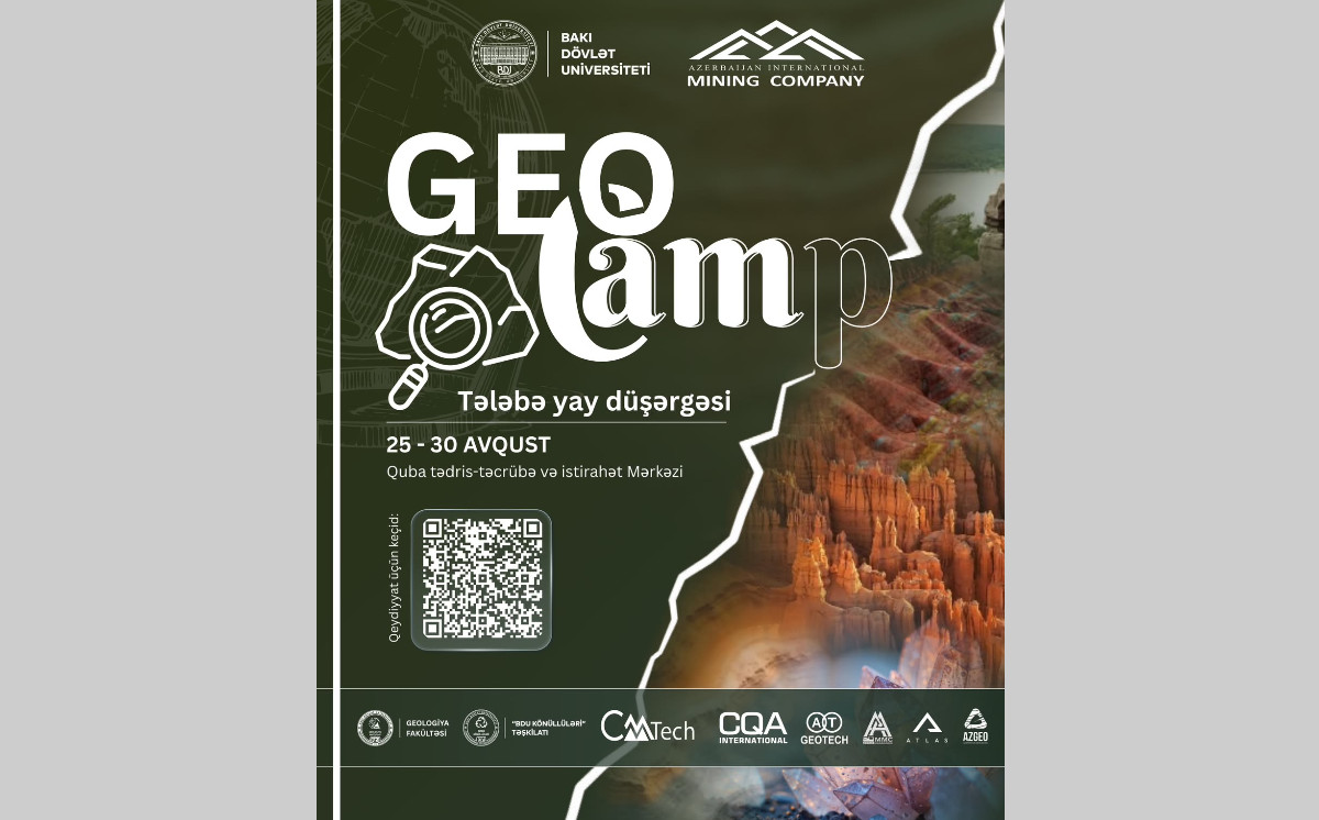 BDU tələbələri üçün “GeoCamp” yay düşərgəsi keçiriləcək 