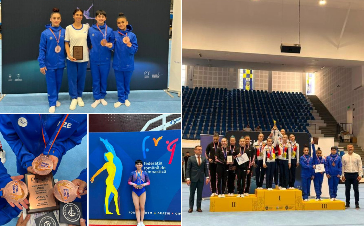 Qadın idman gimnastları beynəlxalq turnirdə 3 medal qazandı 