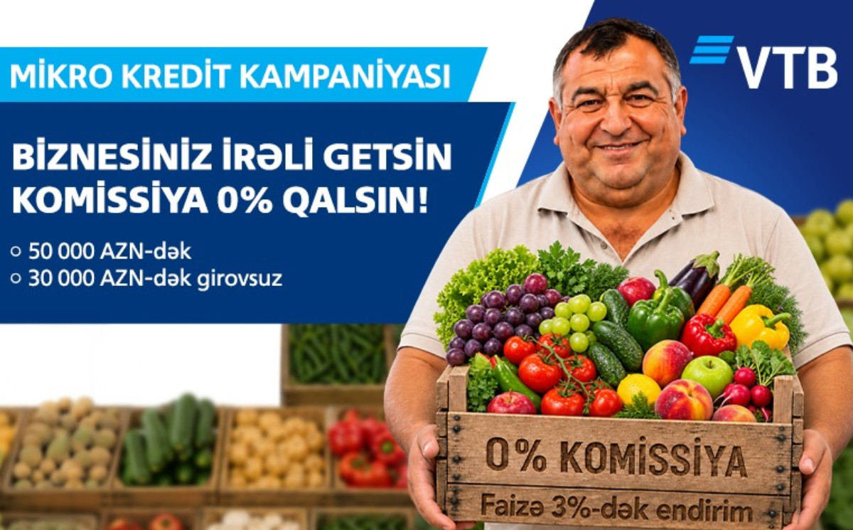 Biznesiniz irəli getsin, komissiya 0% qalsın! 