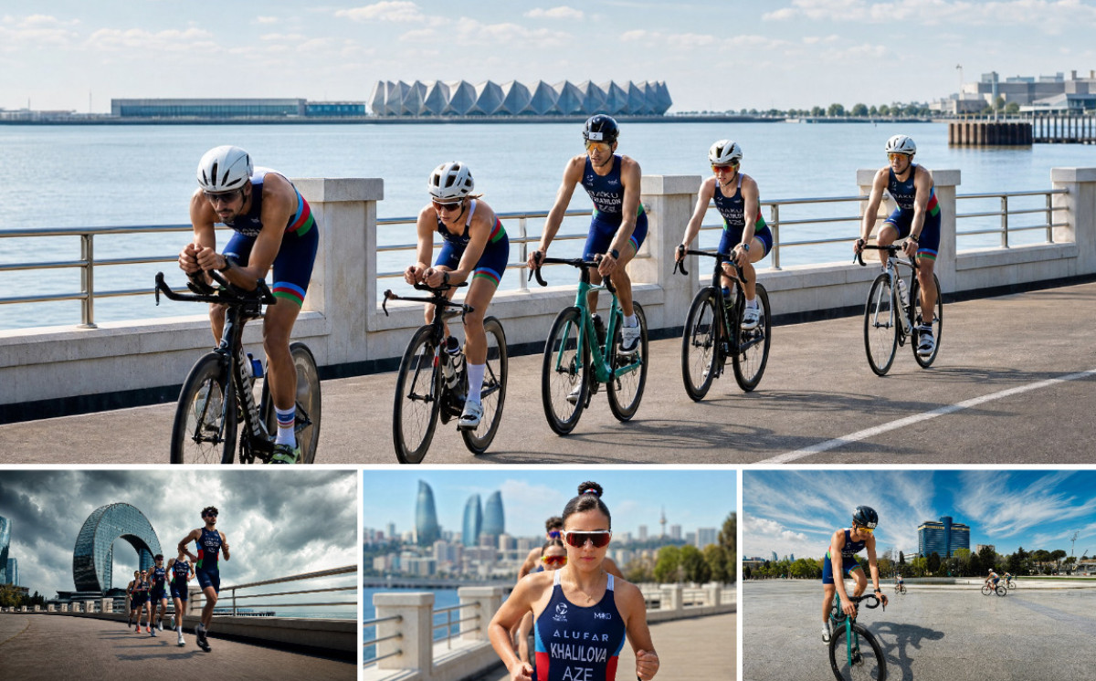 “IRONMAN 70.3” yarışı 18 yaşından 80 yaşadək iştirakçıları bir araya gətirir 