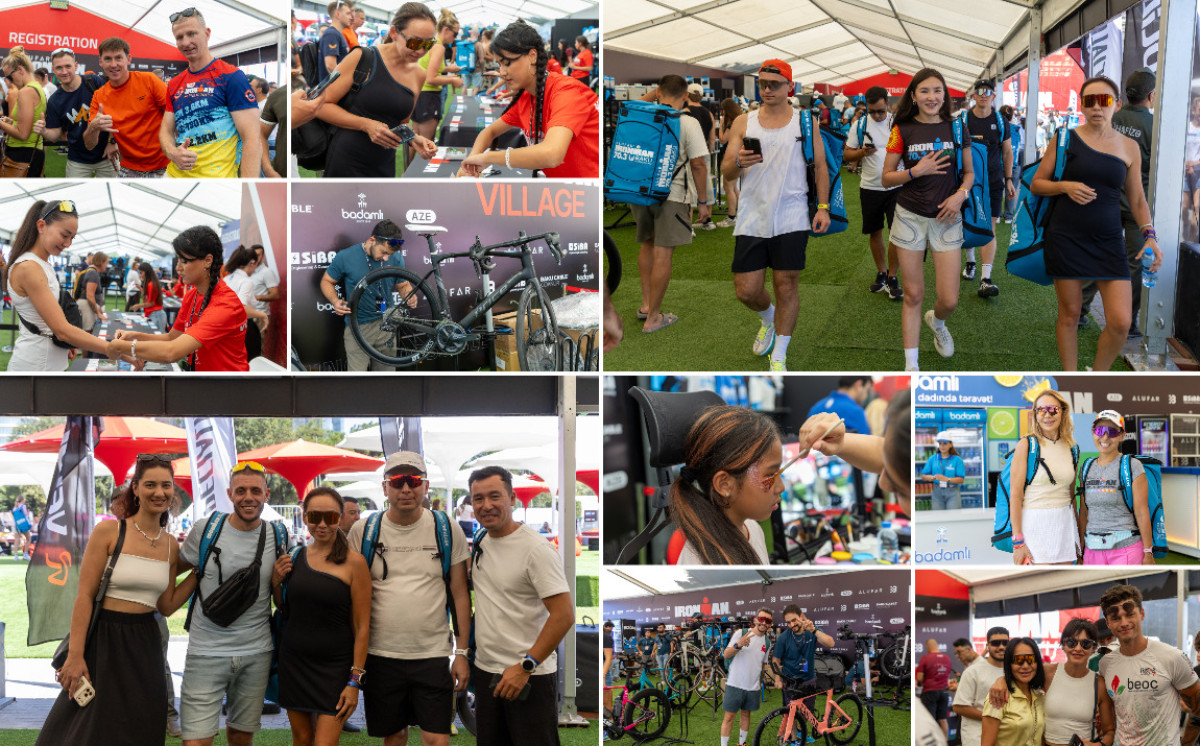 Bakı “Alufar IRONMAN 70.3”ə hazırlaşır: IRONMAN Kəndi açılıb 